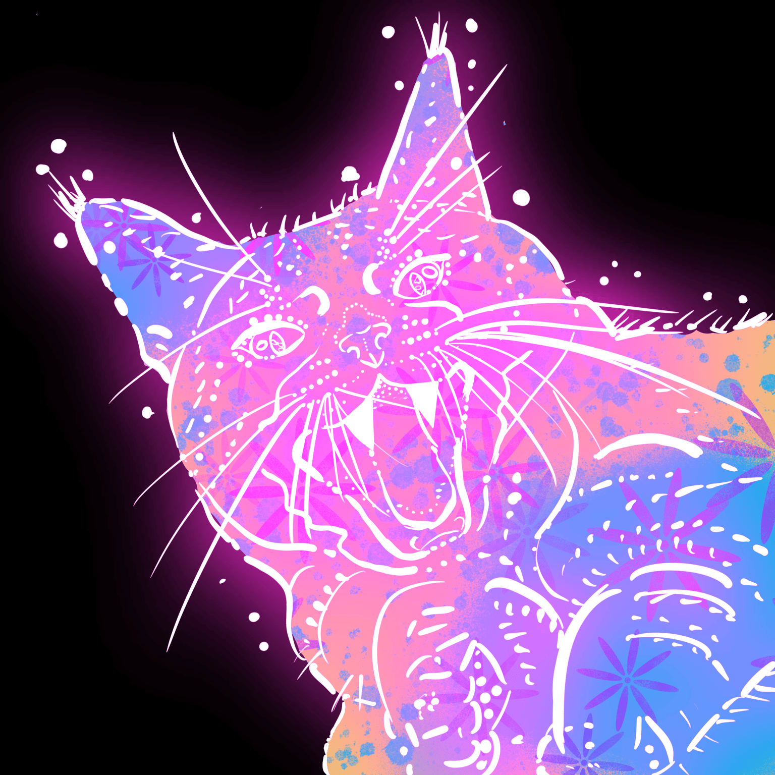 My cat and an owl - image 1 - student project