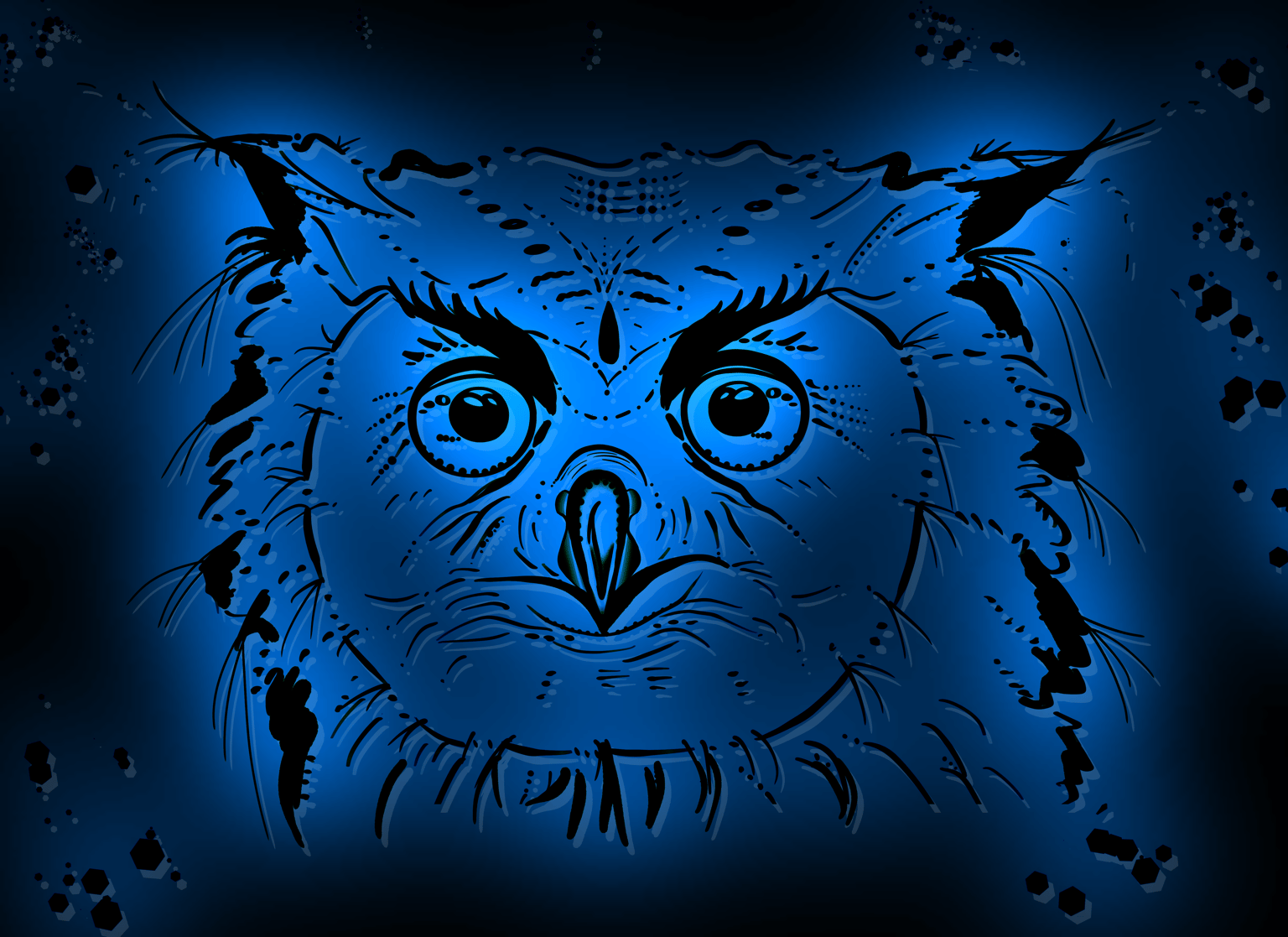 My cat and an owl - image 10 - student project