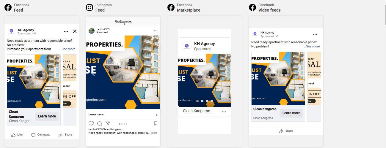 I create this Facebook Ad for Talbiyah Properties Ltd. - image 1 - student project