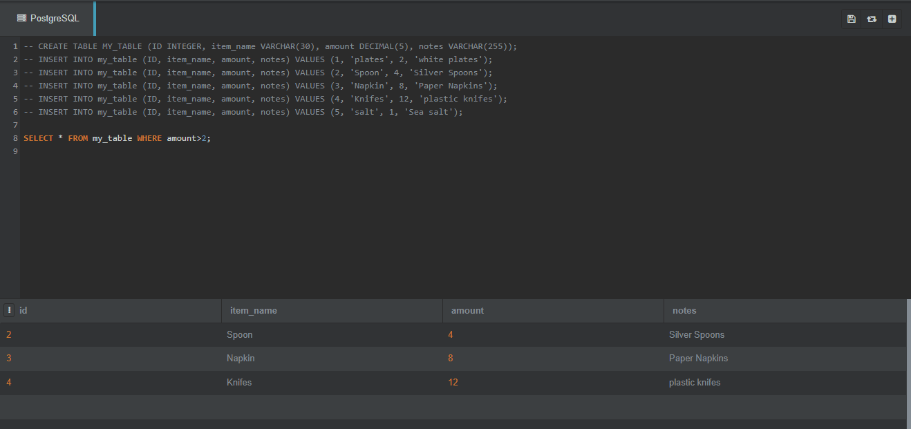sql lesson - image 1 - student project