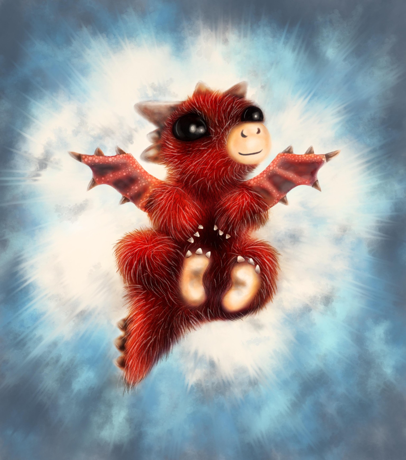 Brave - a baby dragon - image 1 - student project