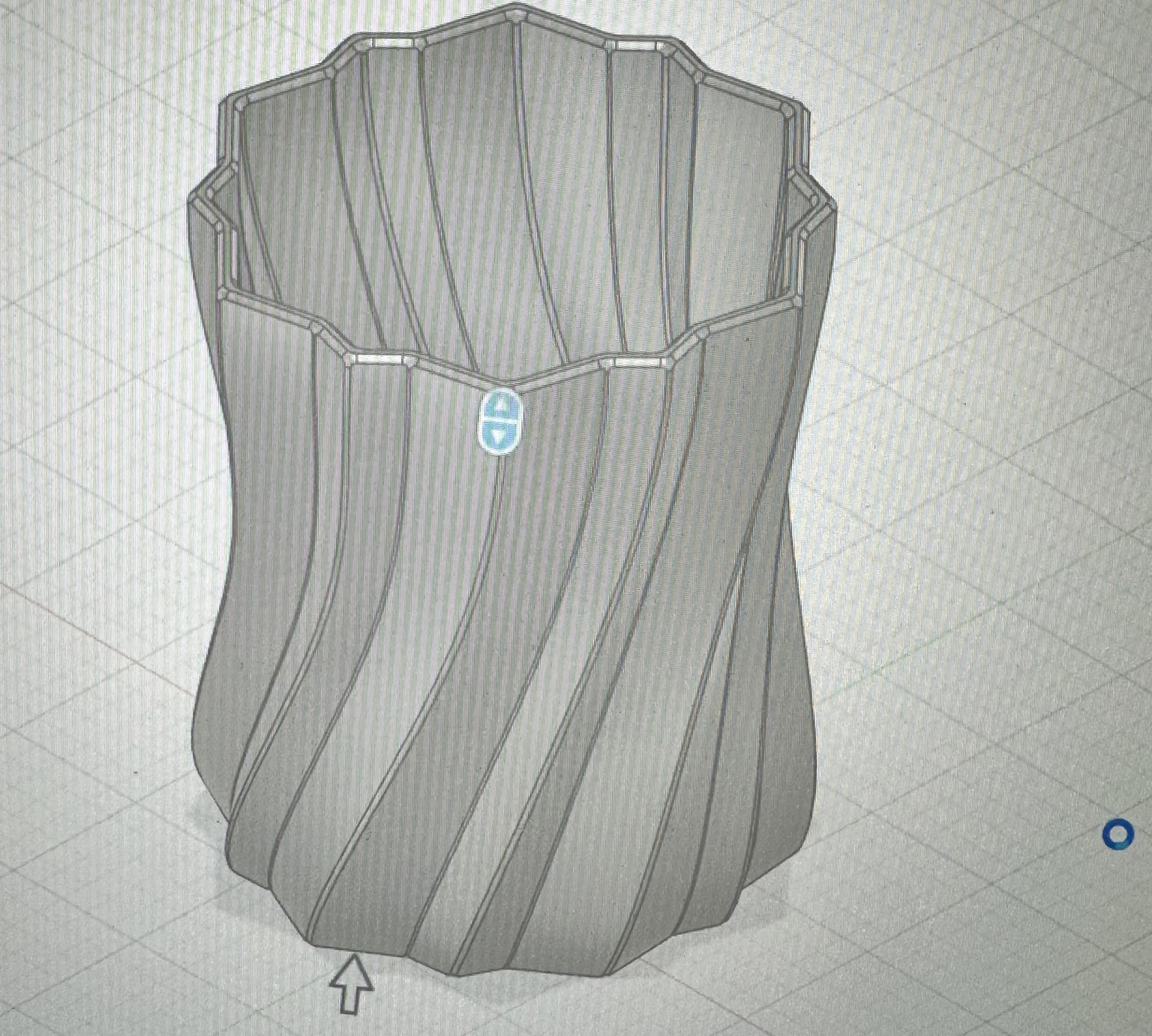 Crashed vase and 2nd try w/print - image 3 - student project