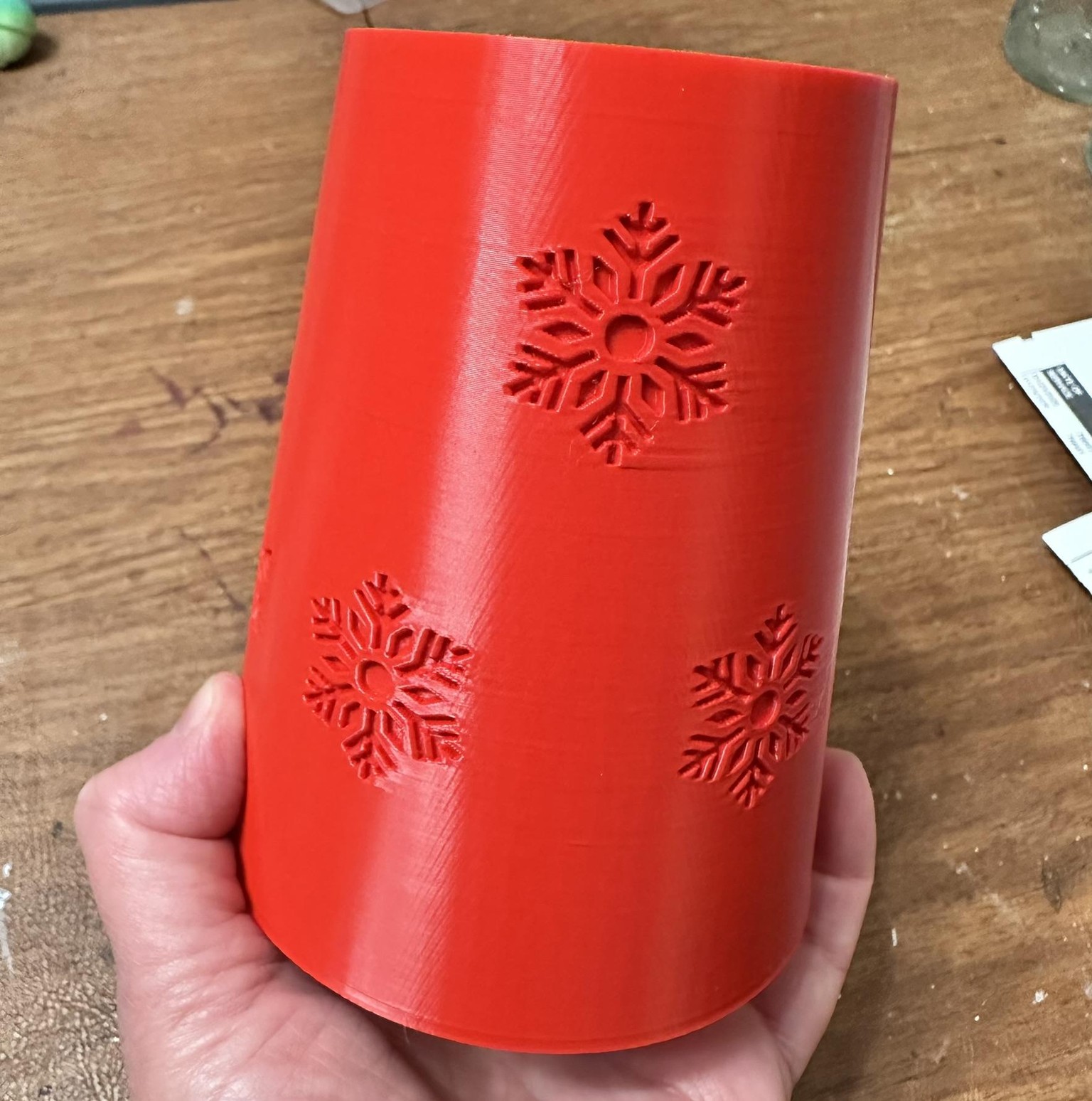 Lampshade embossed (debossed) - image 2 - student project