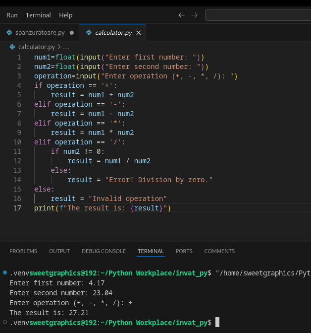 My python path - image 2 - student project