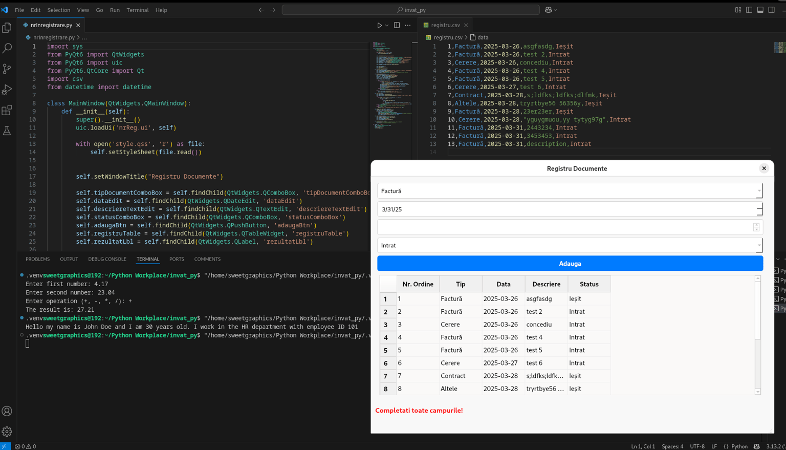 My python path - image 4 - student project