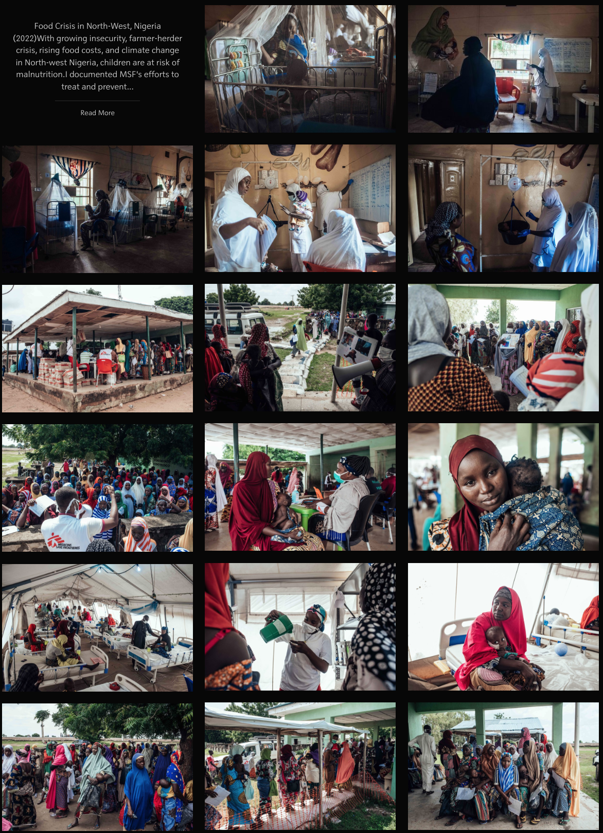 My Portfolio: Screenshots From My Website - image 3 - student project
