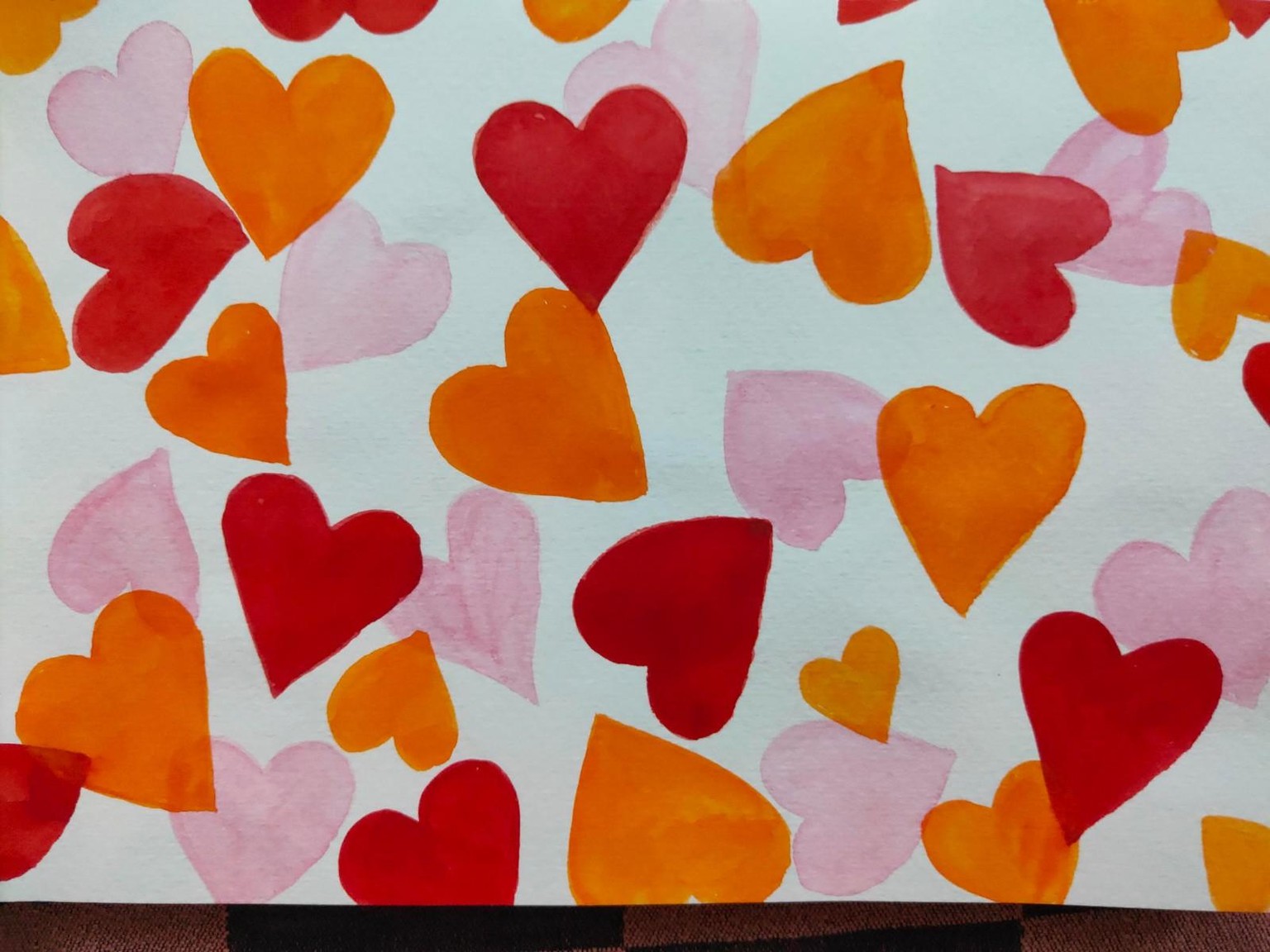 8 Watercolour Pattern Projects - image 6 - student project