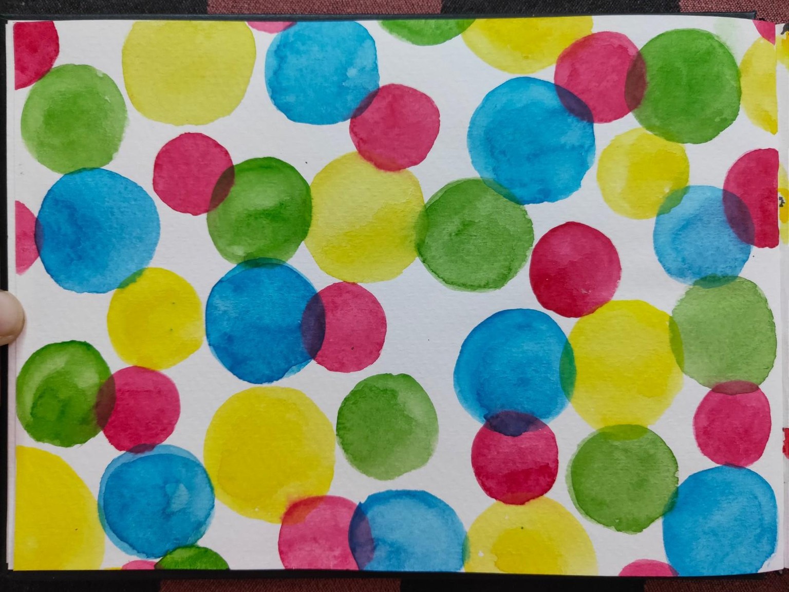 8 Watercolour Pattern Projects - image 1 - student project