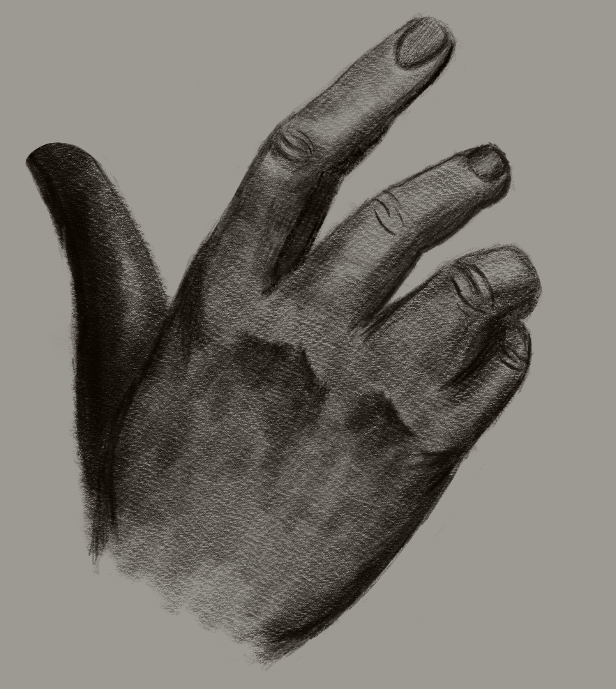 Melo draws hands - image 1 - student project