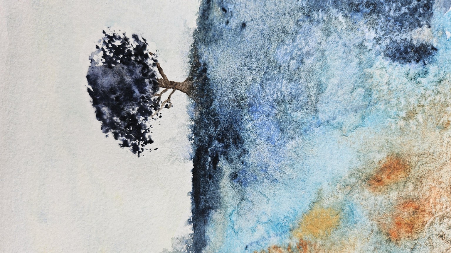 Lone tree - image 1 - student project