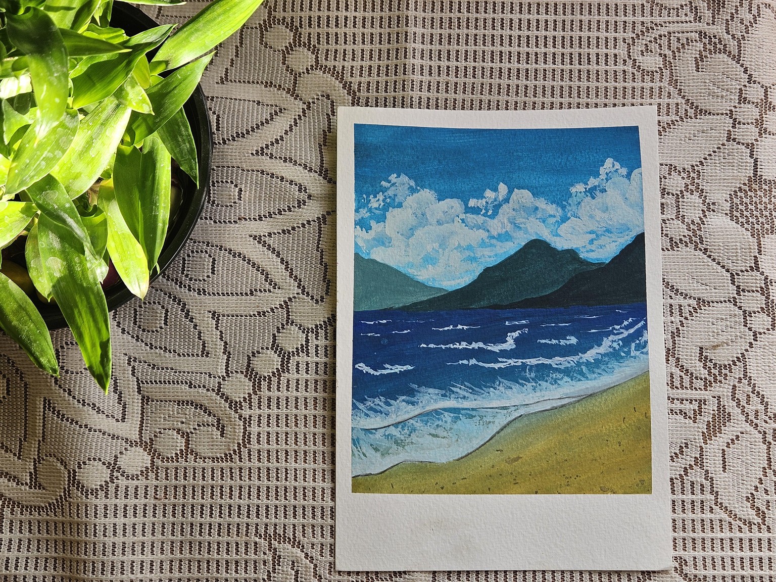 Tropical Beach Landscape - image 2 - student project