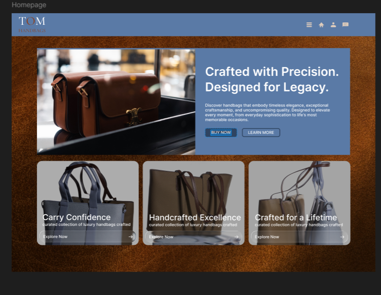 TOM HANDBAGS - image 4 - student project