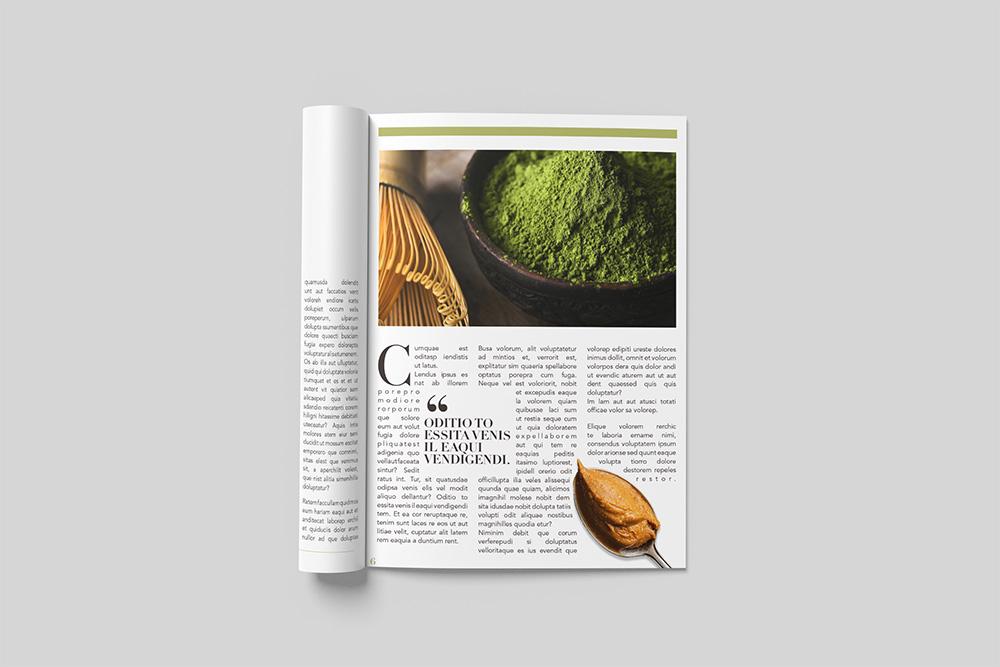 Editorial design brief - Food - image 1 - student project