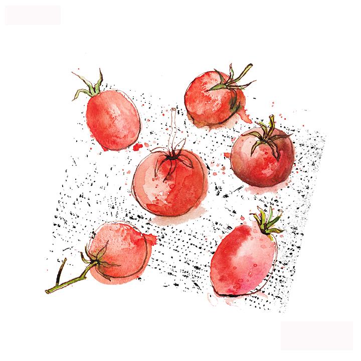 Create freely with ink and watercolour - image 2 - student project