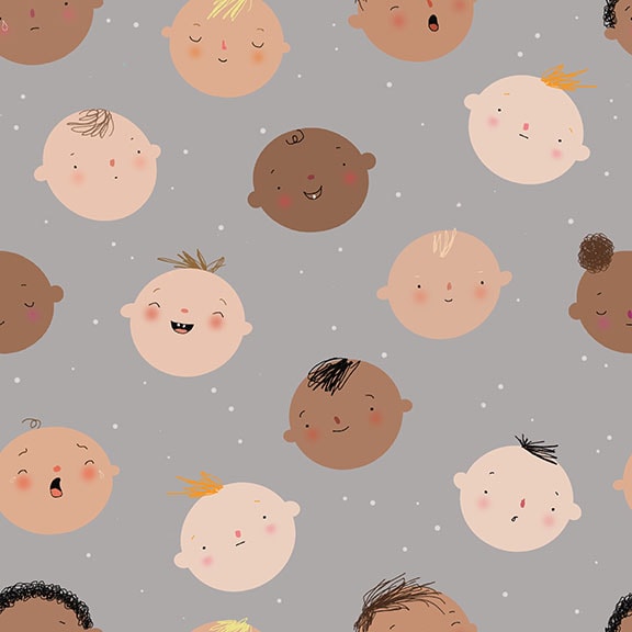 Baby faces - image 1 - student project