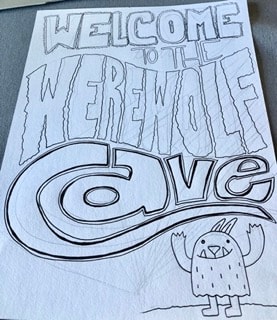 Werewolf Cave - image 2 - student project