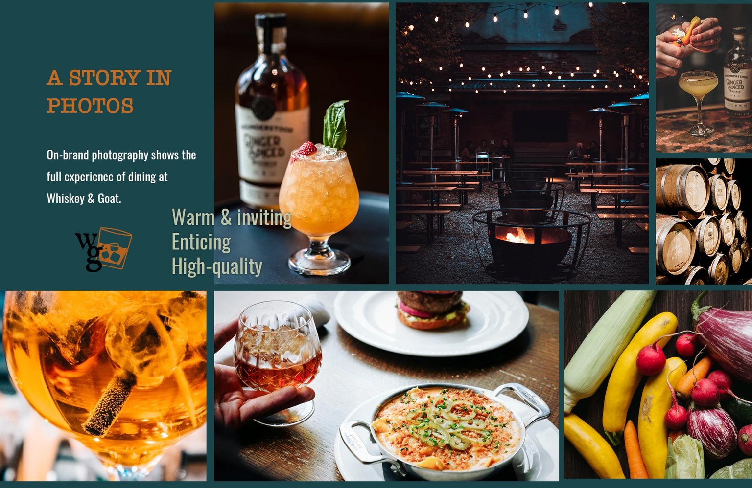 Whiskey & The Goat Branding - image 5 - student project