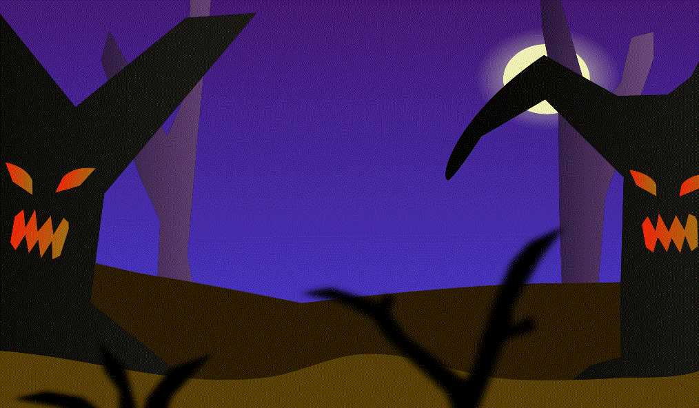 Haunted Forest Parallax - image 2 - student project