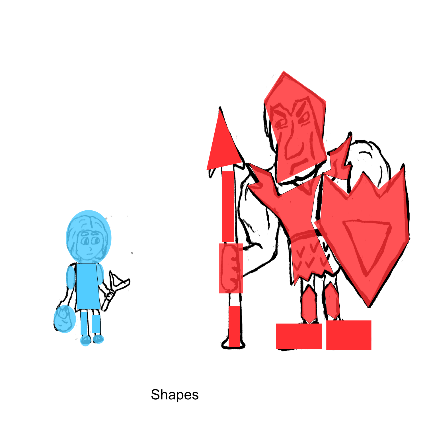 David and Goliath - image 2 - student project