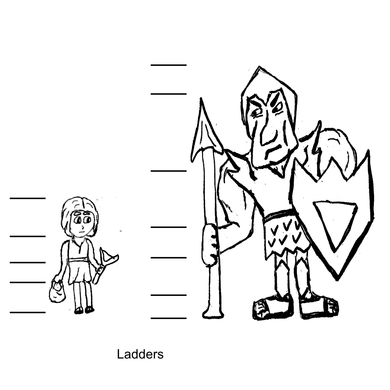 David and Goliath - image 3 - student project