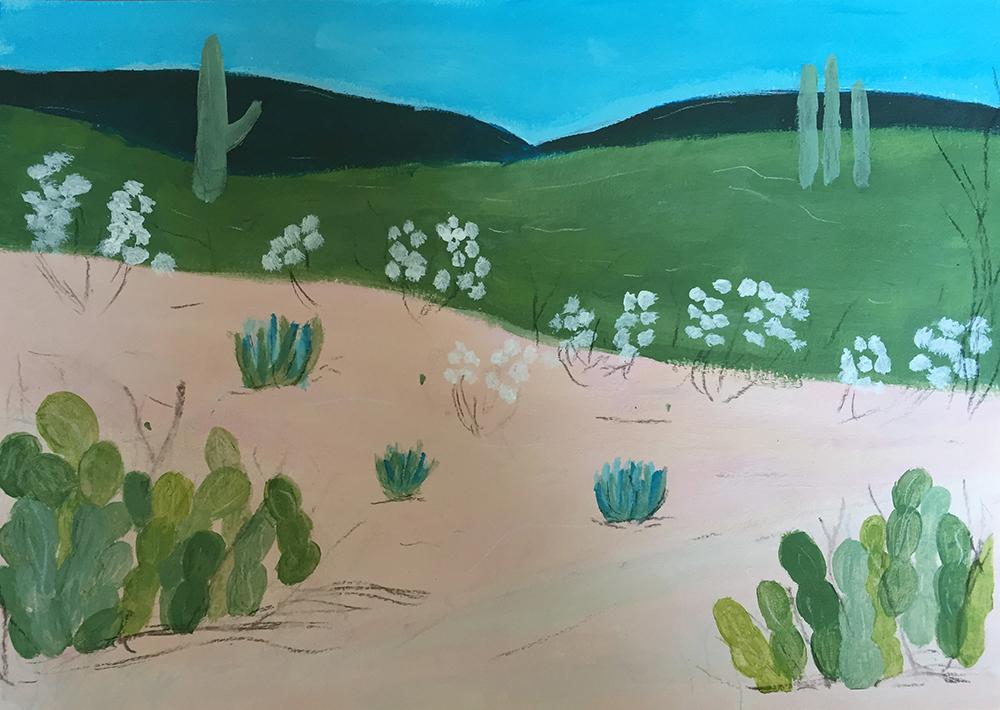 MitraArtClass Results from some of my students ( last one is from me) - image 2 - student project