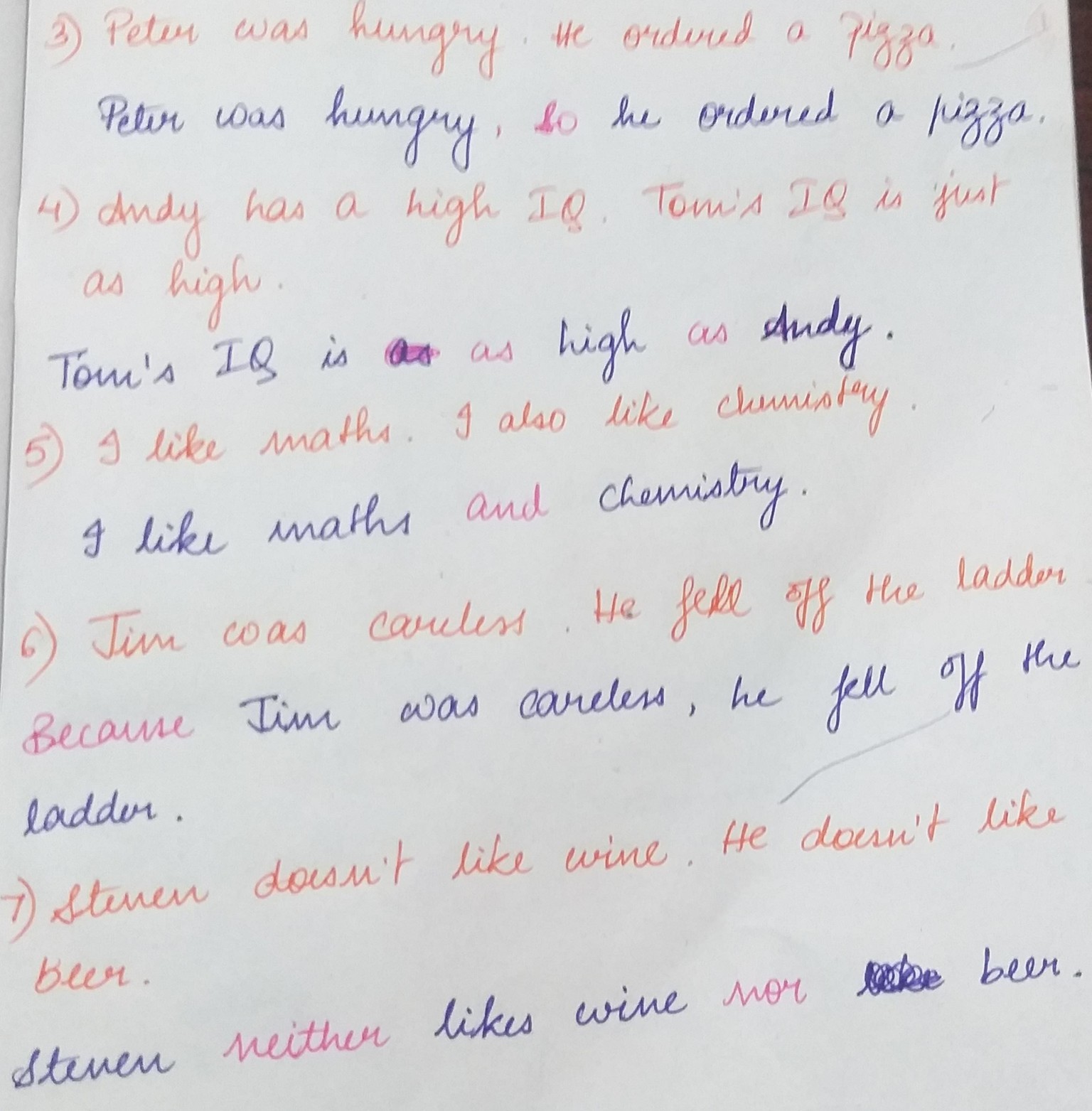 Conjunctions Assignment - image 3 - student project
