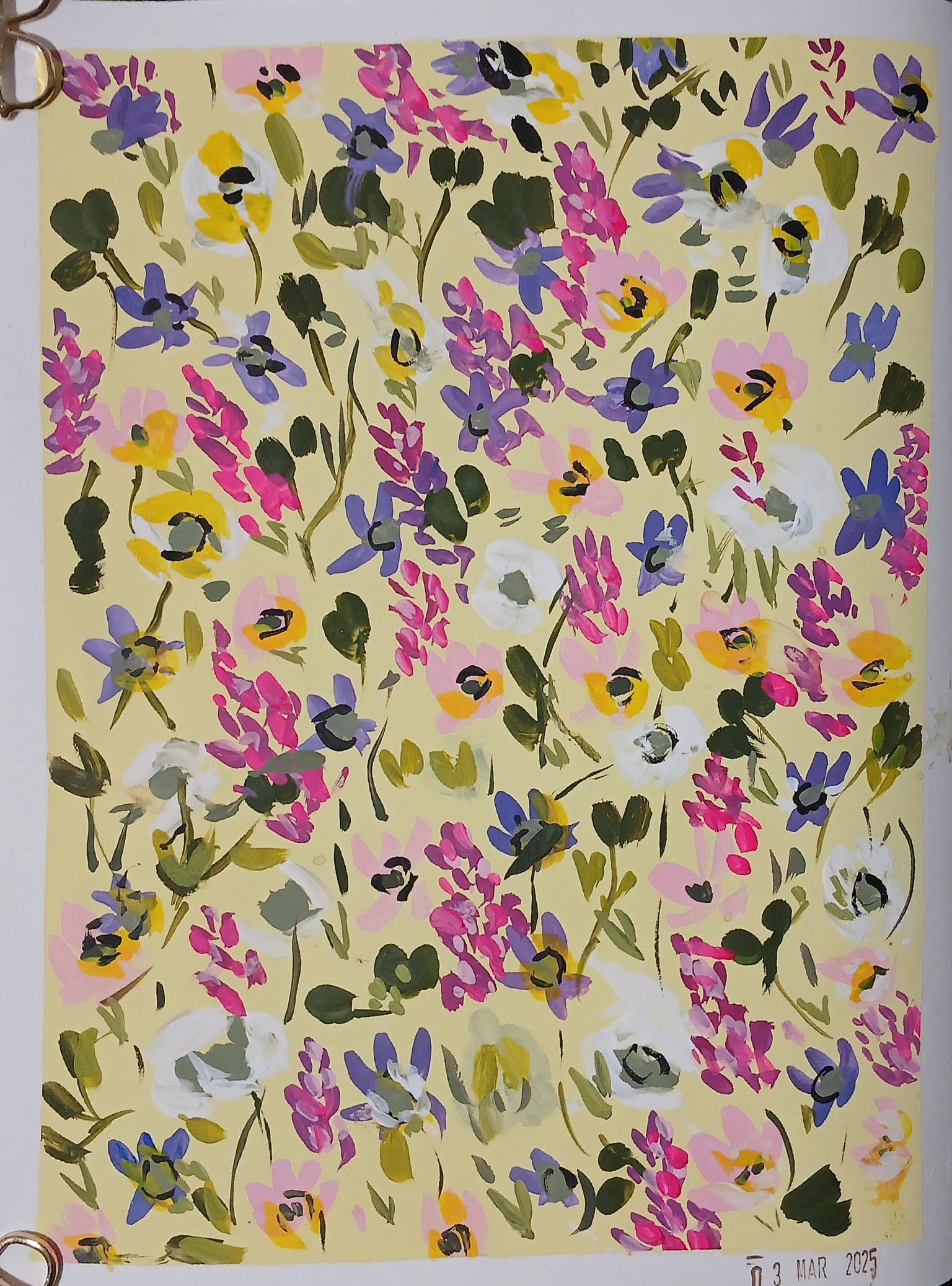 Eliana Watercolor Garden - image 1 - student project