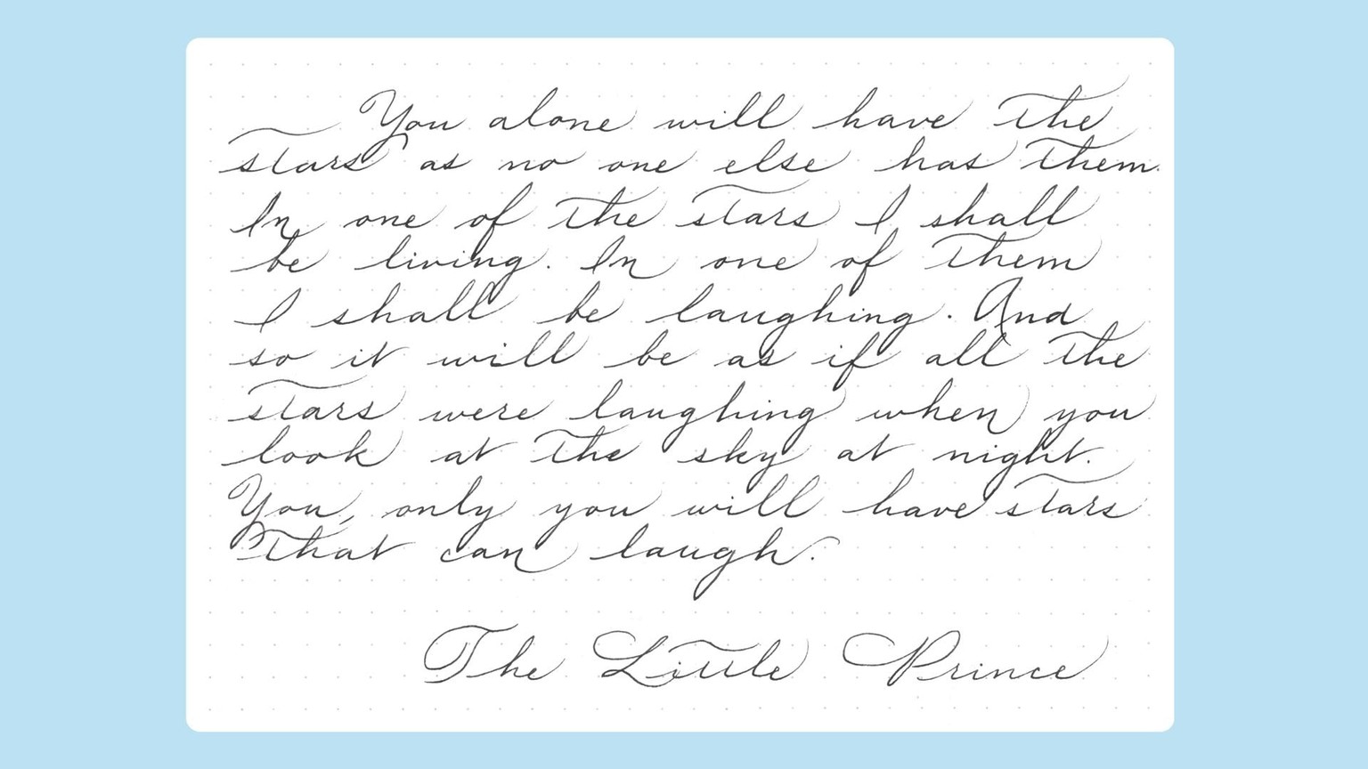 My Progress in Cursive - image 1 - student project