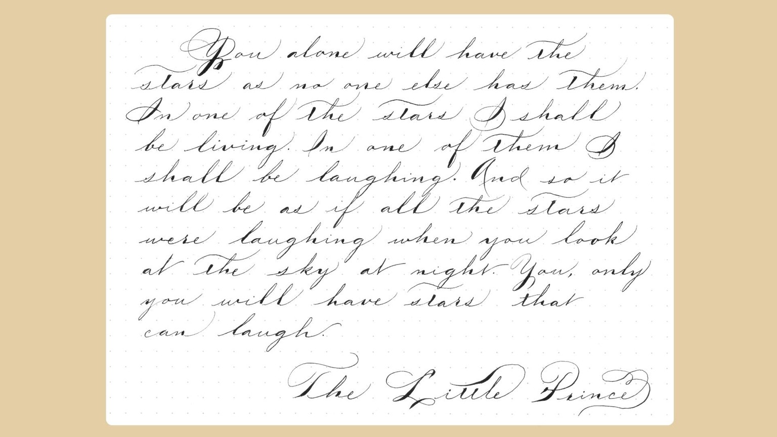 My Progress in Cursive - image 3 - student project