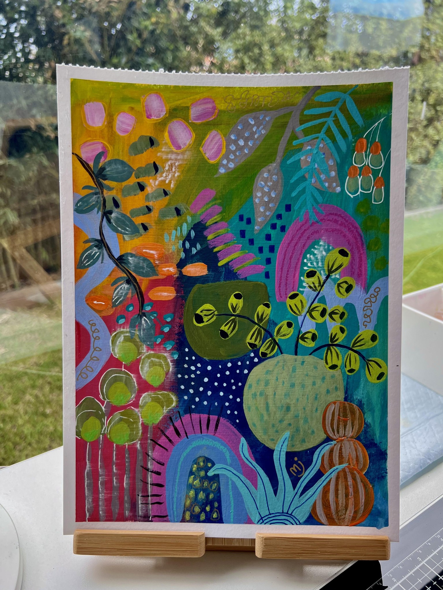 Paint a Stunning Abstract! with Suzanne Allard - image 1 - student project