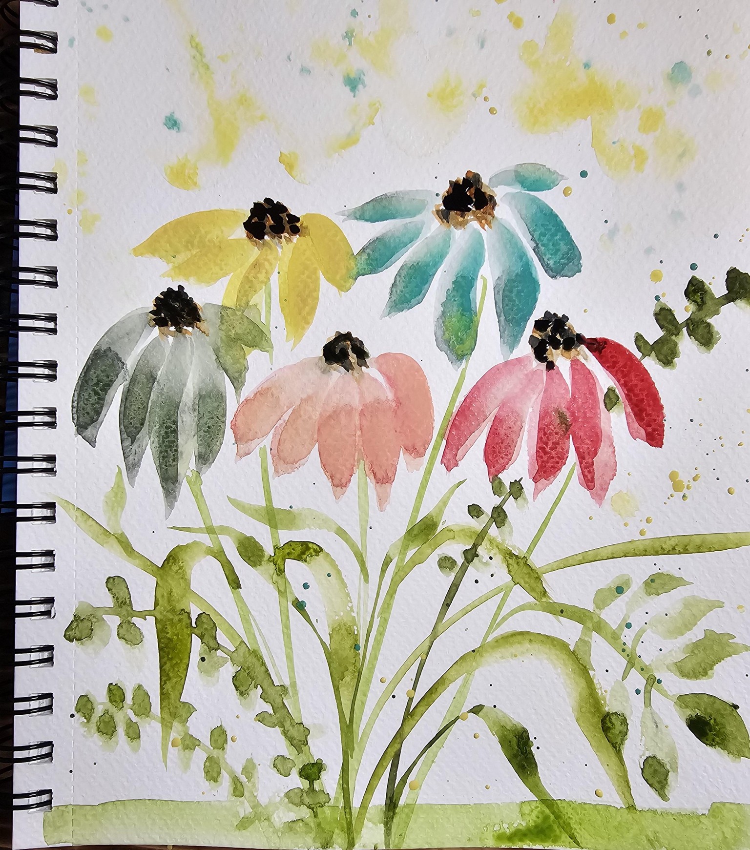 Imagining flowers - image 3 - student project