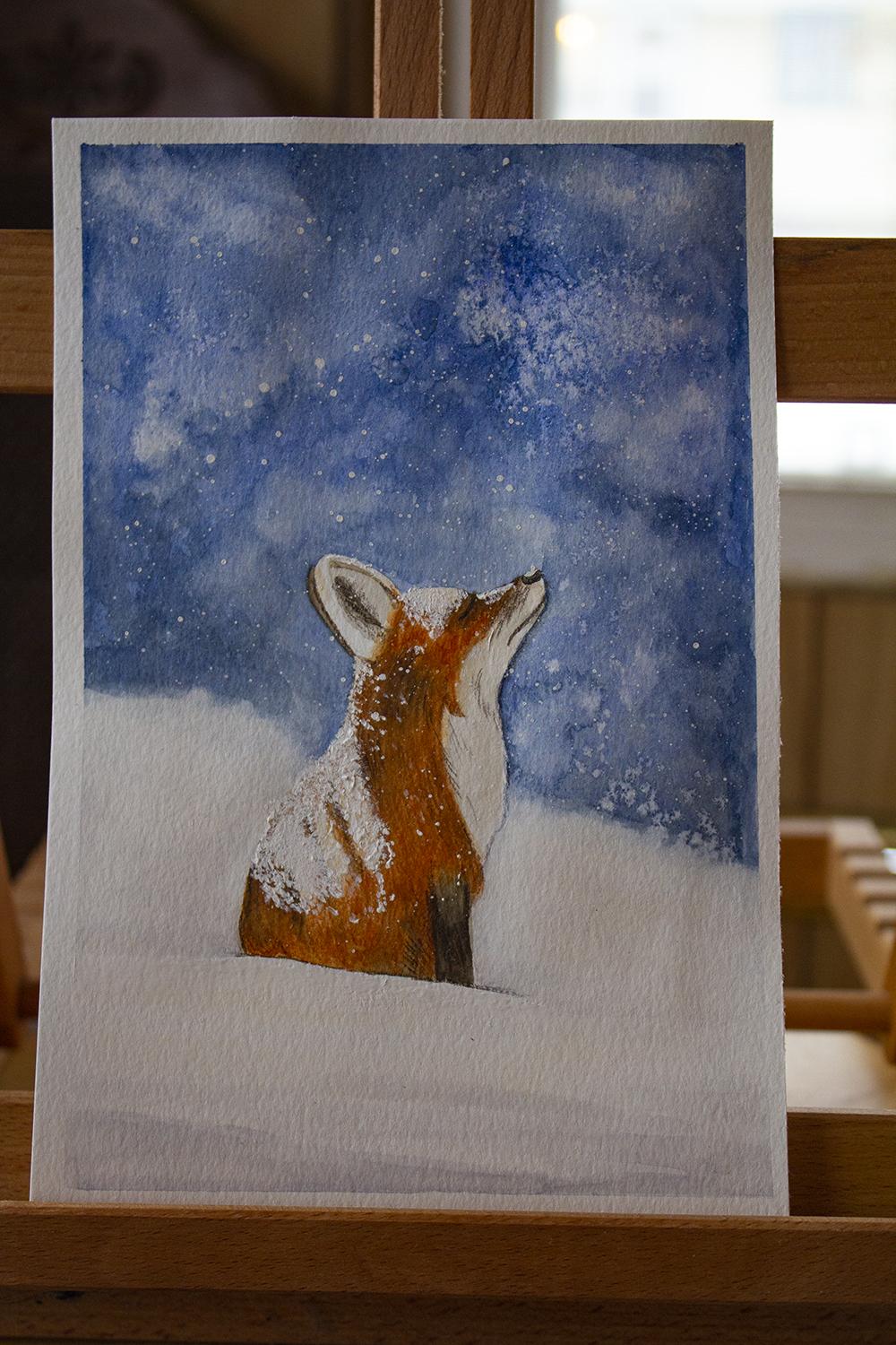 Fox in the Snow - image 1 - student project