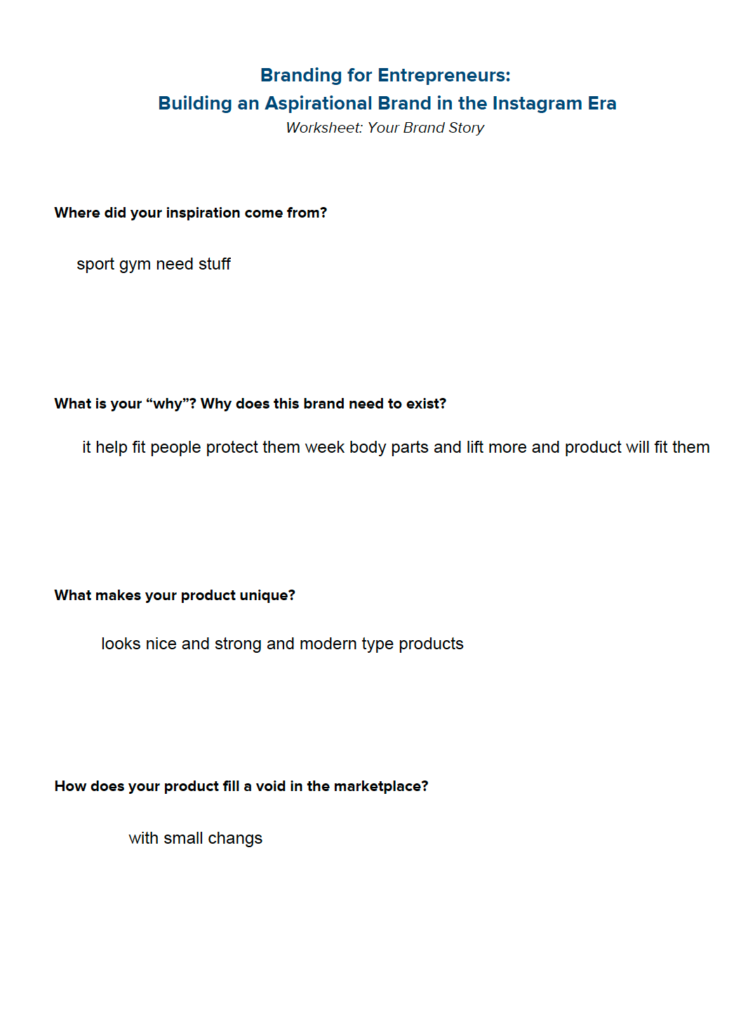 sport product brand name - image 2 - student project