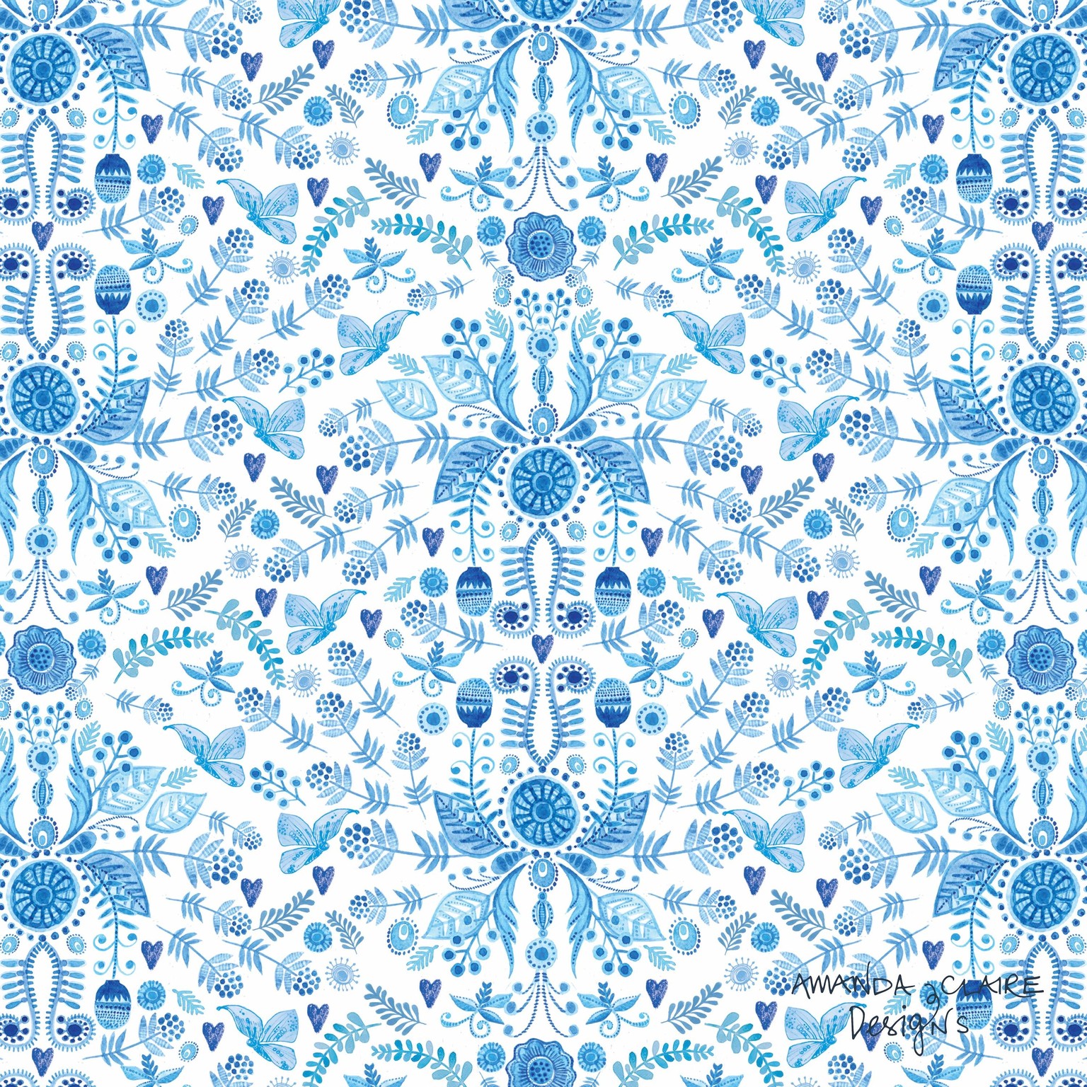 Blue and White  - image 1 - student project