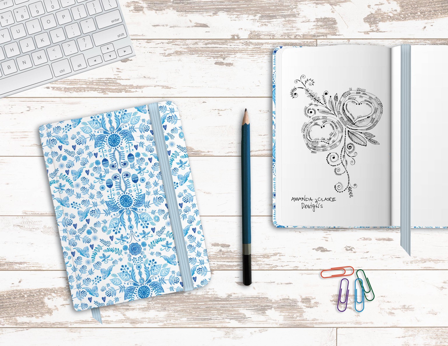 Blue and White  - image 2 - student project