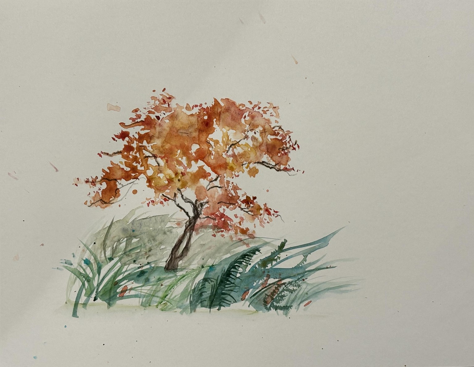 Autumn trees - image 1 - student project