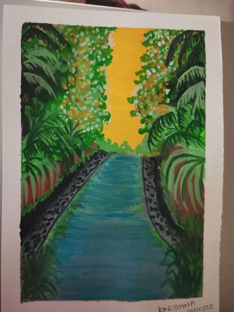 Gauche paintng - image 3 - student project