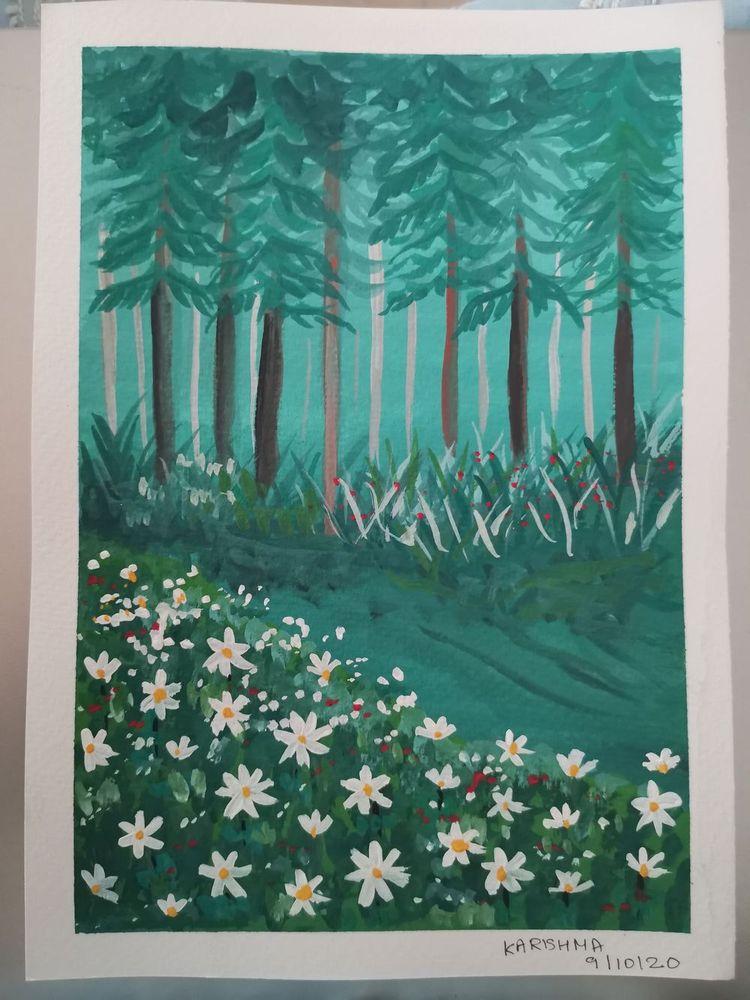 Gauche paintng - image 2 - student project