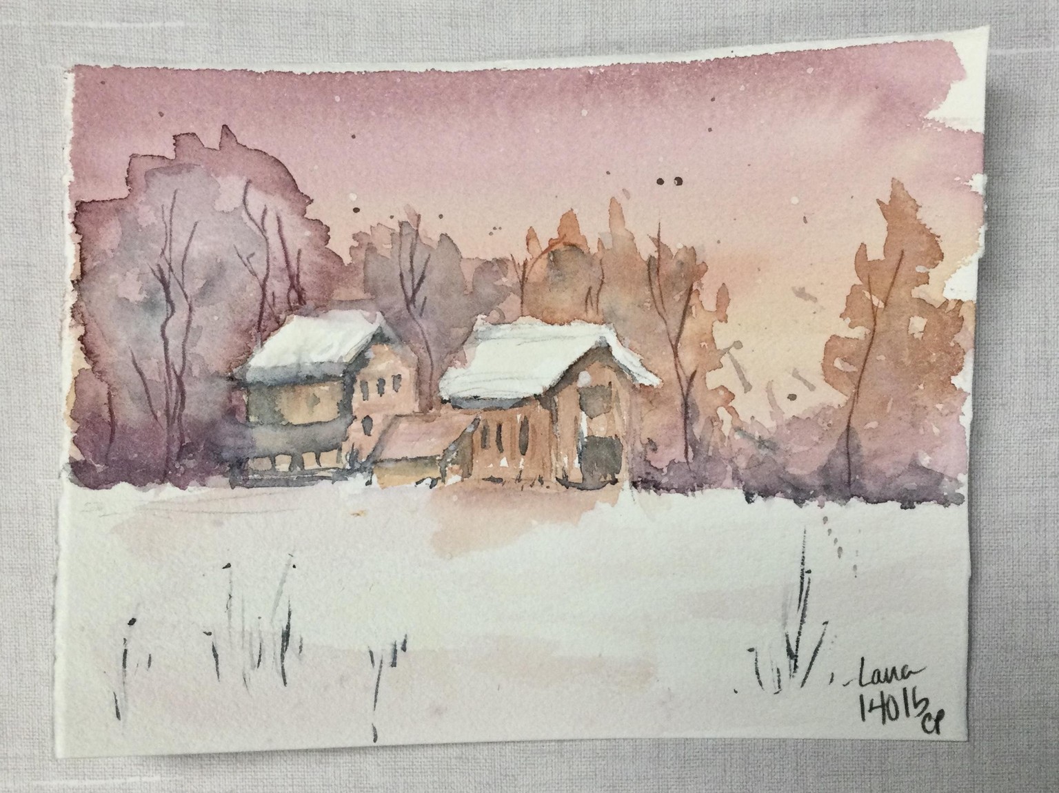 Moody winter scenes - image 2 - student project