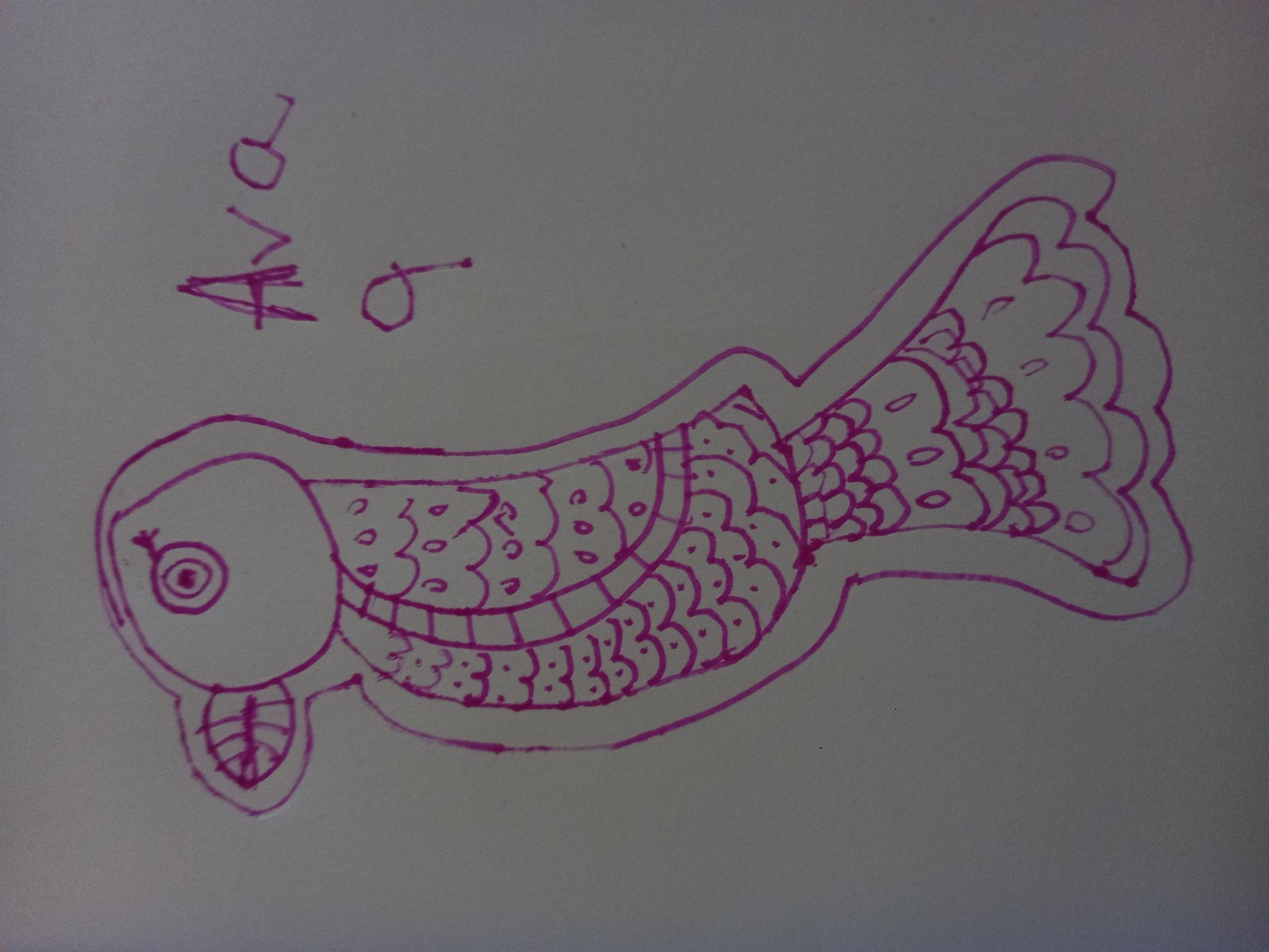 Ava's Folk style bird - image 1 - student project