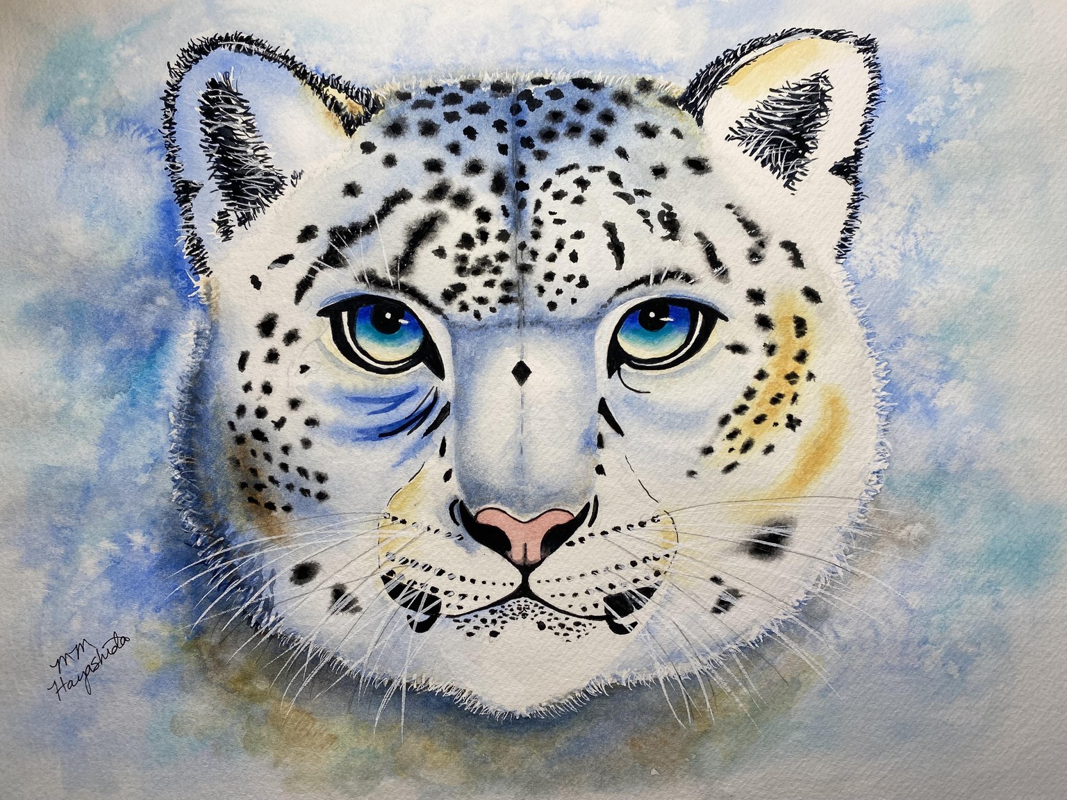 Endangered Snow Leopard - image 1 - student project