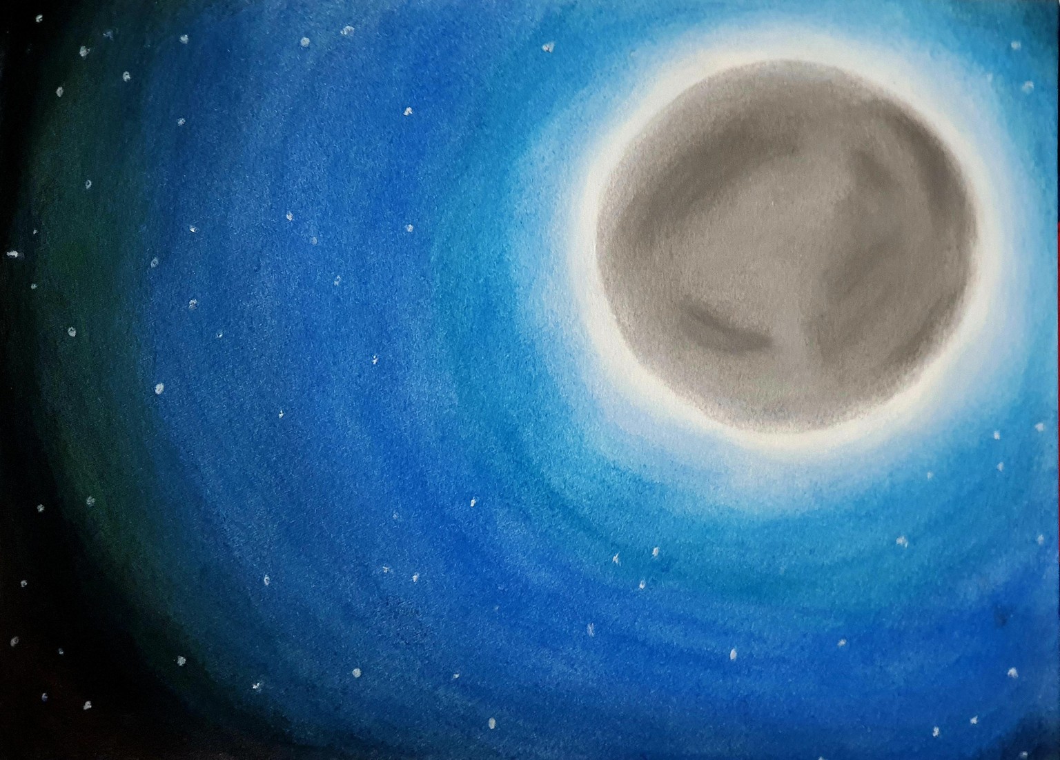 Night moon - image 1 - student project