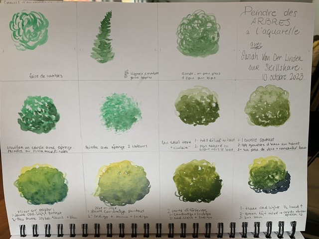 Les verts les bruns les arbres! - image 4 - student project