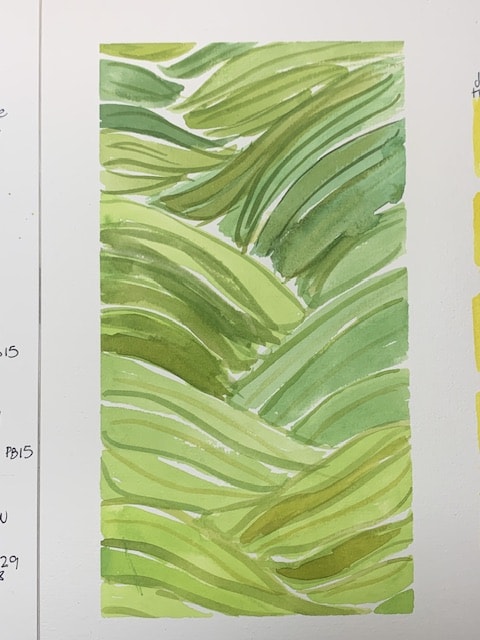 Mélanger les verts - image 1 - student project