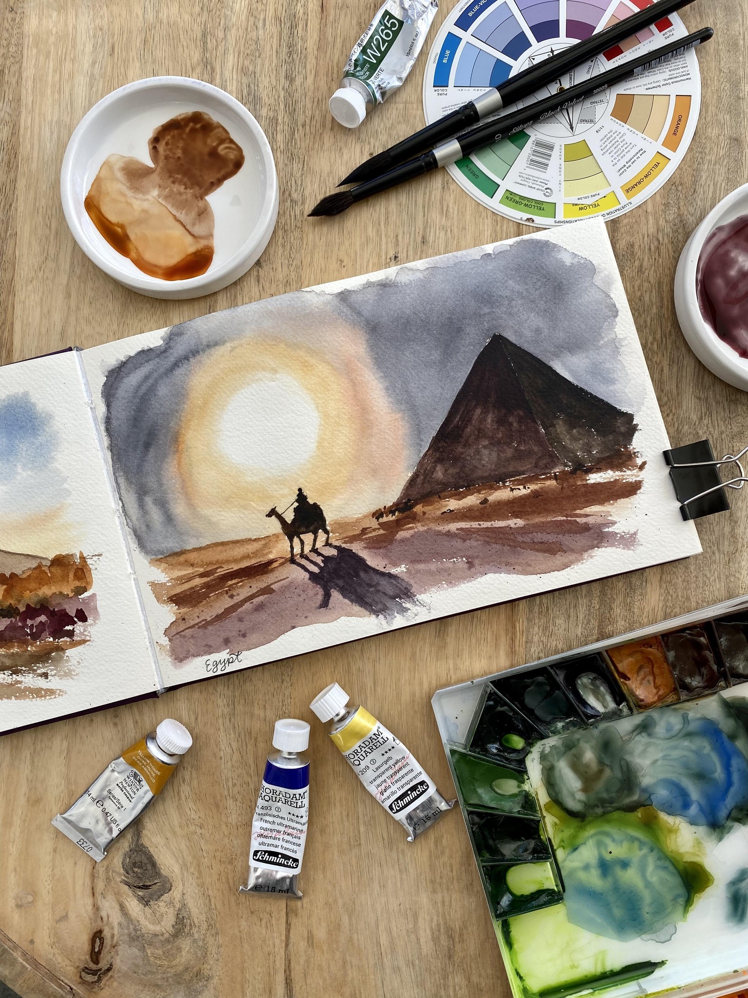 Watercolor Travel with Bianca - image 8 - student project