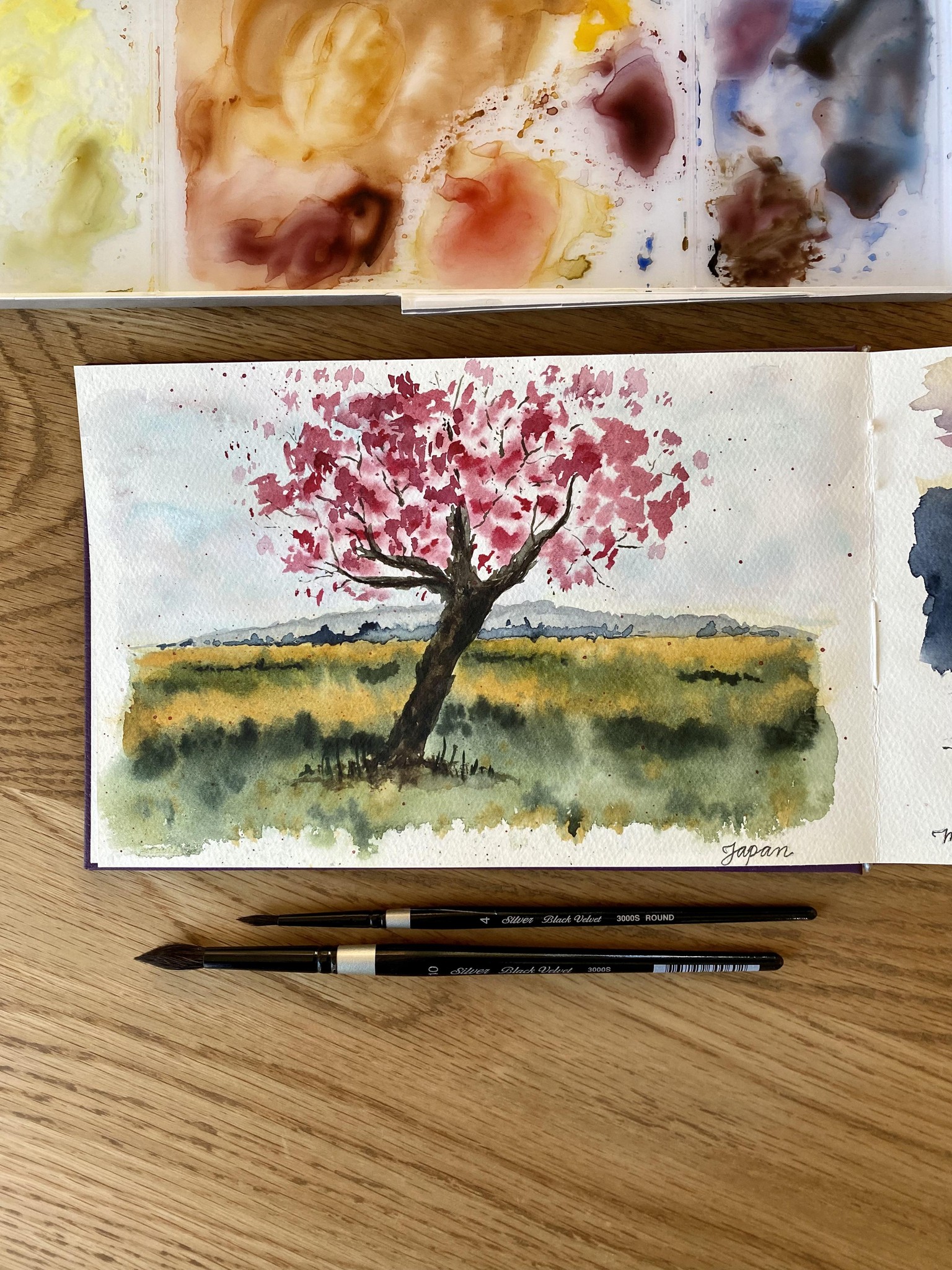 Watercolor Travel with Bianca - image 13 - student project