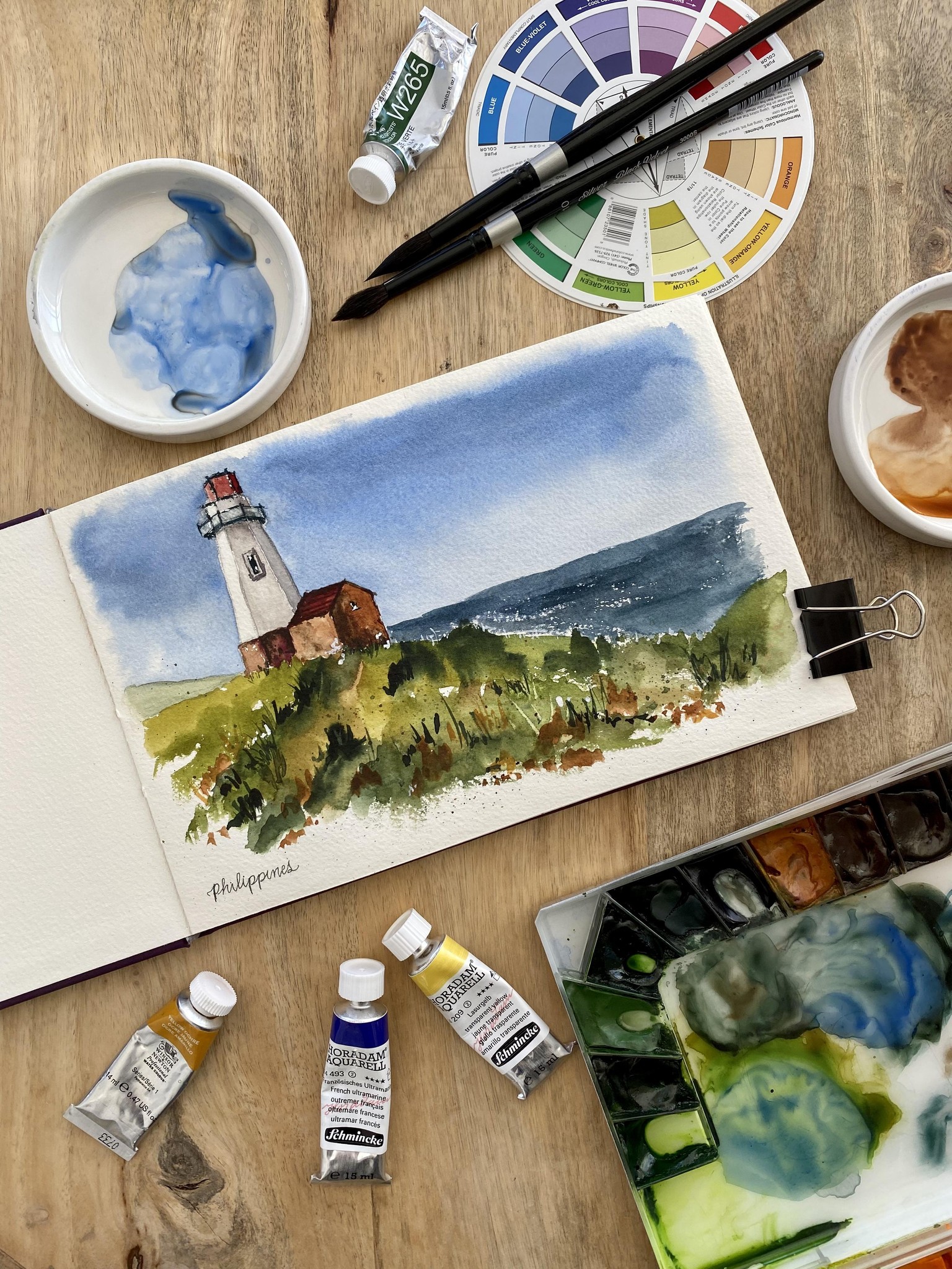 Watercolor Travel with Bianca - image 6 - student project