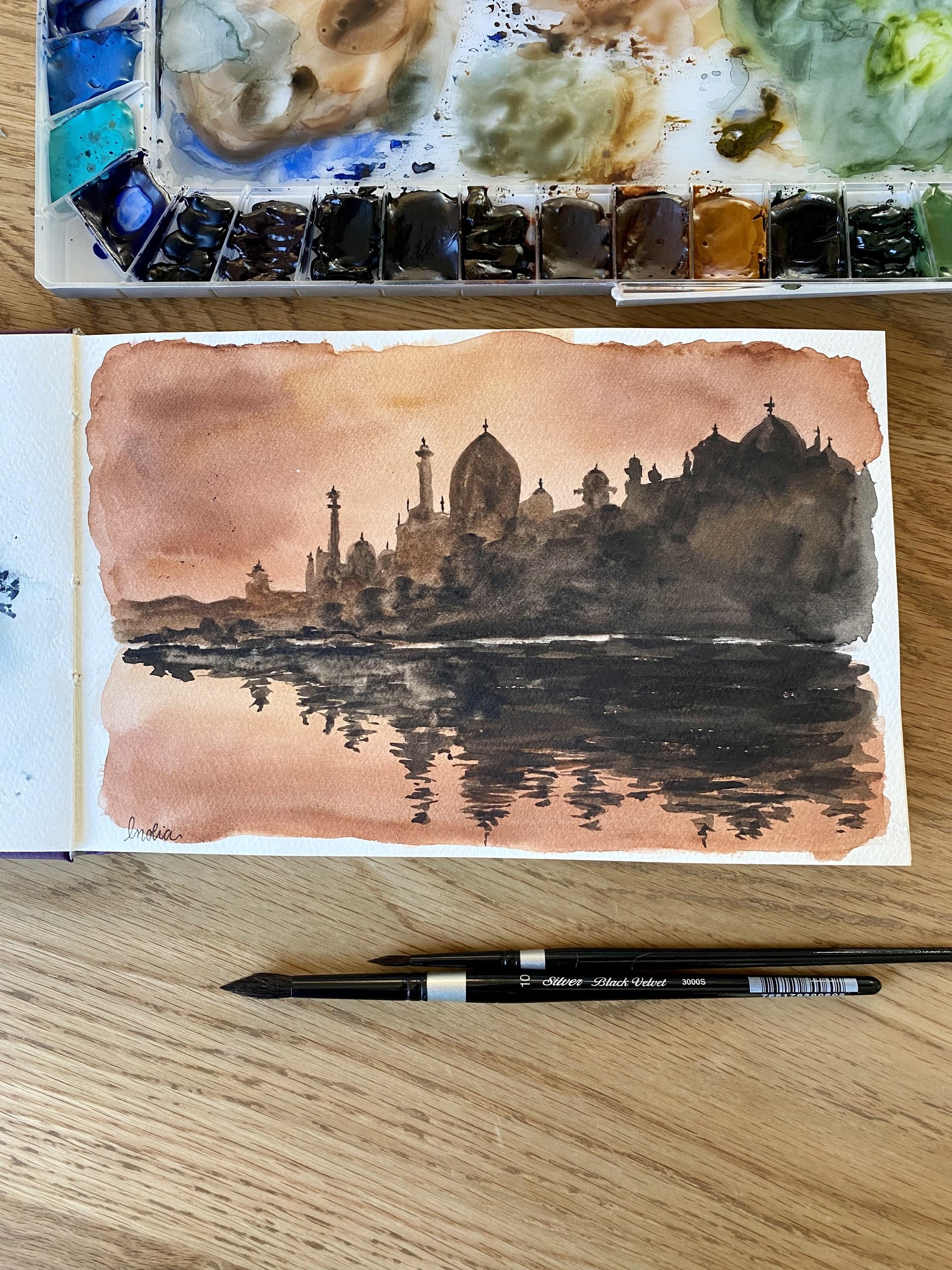 Watercolor Travel with Bianca - image 10 - student project