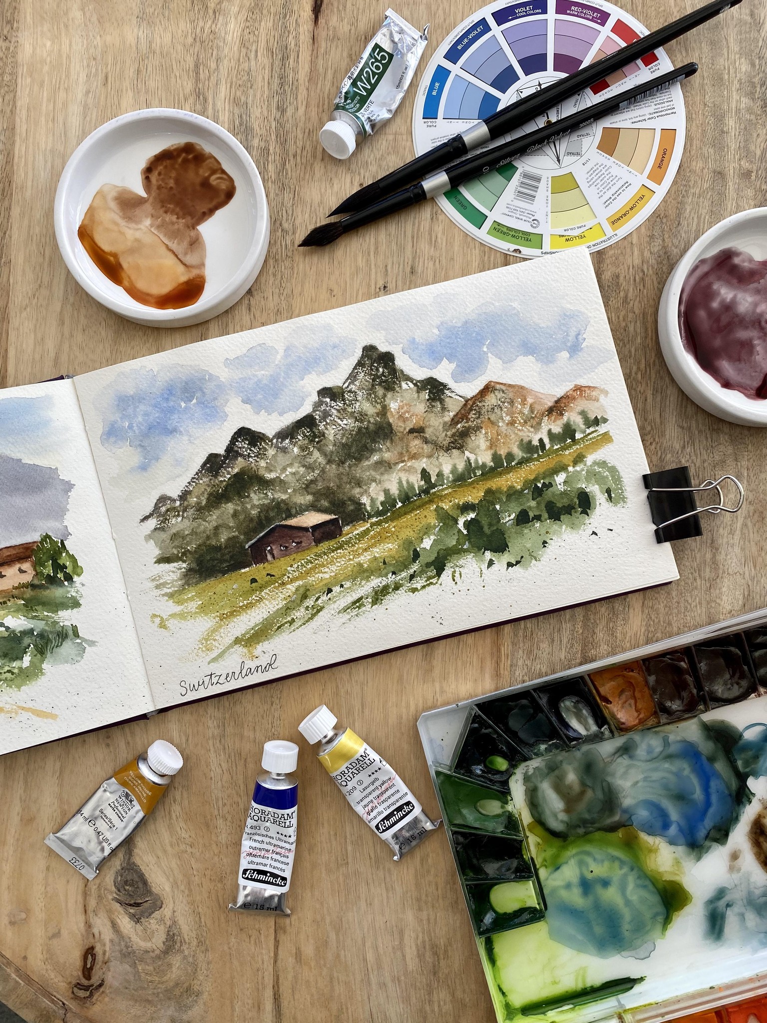 Watercolor Travel with Bianca - image 1 - student project
