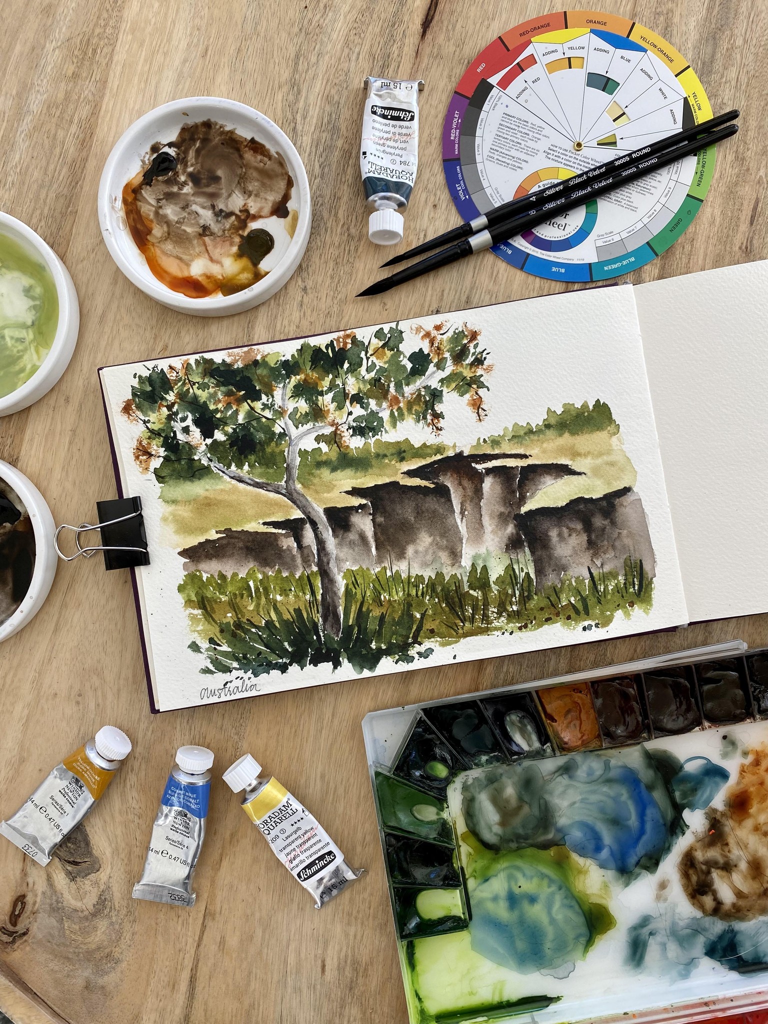 Watercolor Travel with Bianca - image 5 - student project
